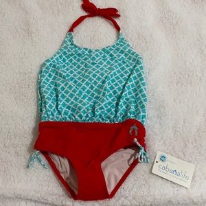 Cabana Life geometric swim suit 6